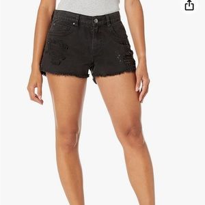 Billabong Women's Drift Away Denim Short | Black | 26 | Great Condition